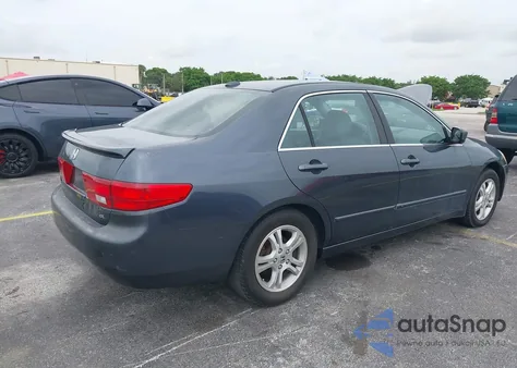 2005 Honda Accord 2.4 Ex из США, поврежденный, VIN 1HGCM56865A133683